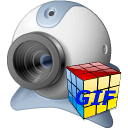 Free GIF 3D Cube Webcam 1.0